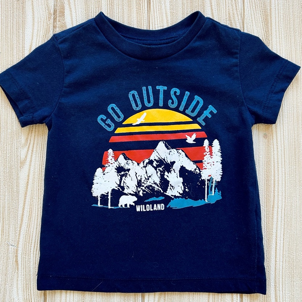 Navy Design Toddler T Shirt 18 - 24 M